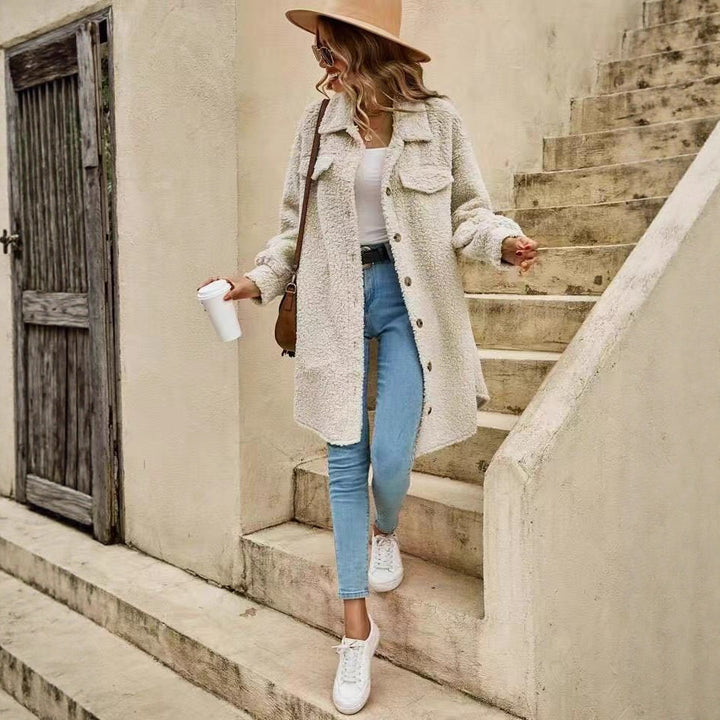 Damer Mjuk och fluffig Oversized-jacka Mirla-Eva Jonsson