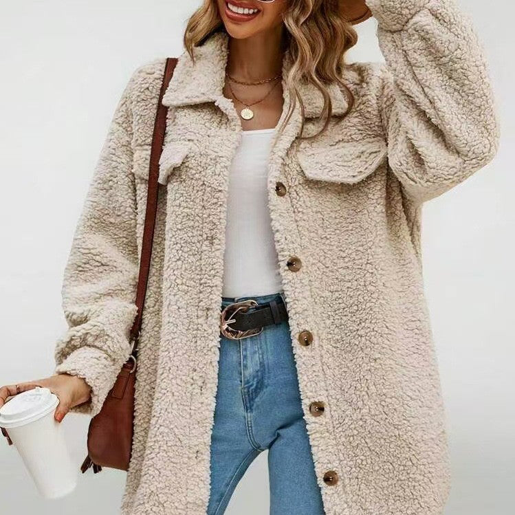 Damer Mjuk och fluffig Oversized-jacka Mirla-Eva Jonsson