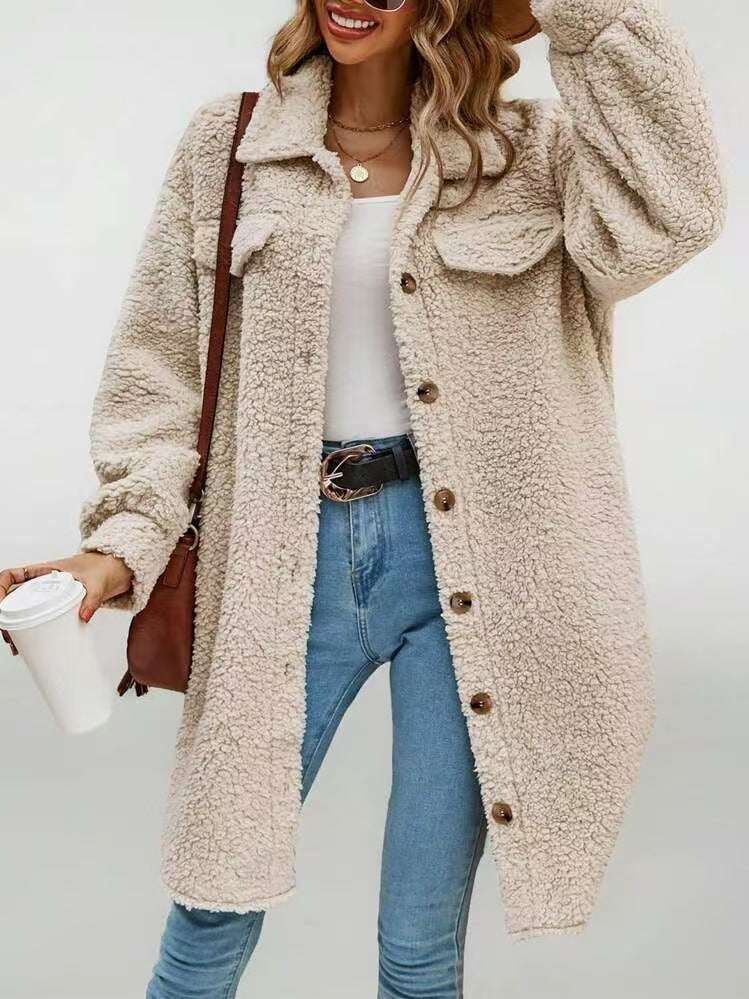 Damer Mjuk och fluffig Oversized-jacka Mirla-Eva Jonsson