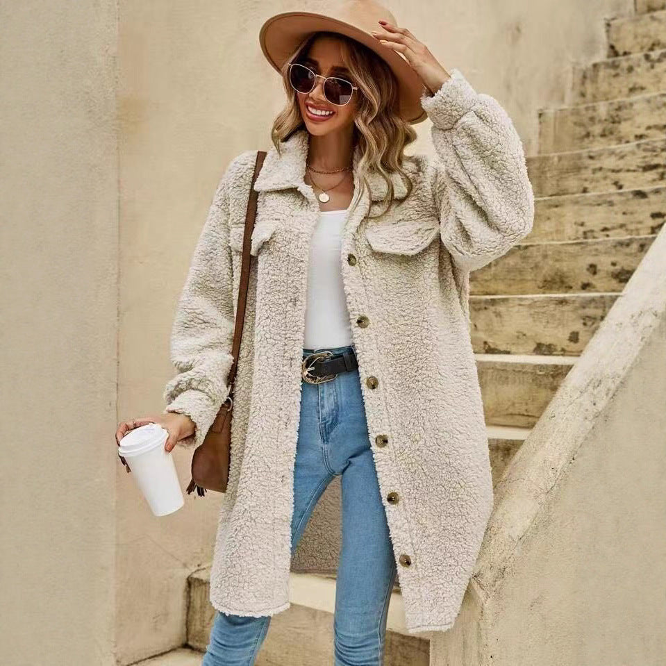 Damer Mjuk och fluffig Oversized-jacka Mirla-Eva Jonsson