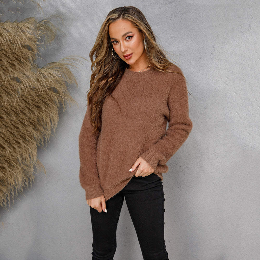 Damer Mjuk tröja med oversized passform och mjuka material Eva Jonsson-Eva Jonsson