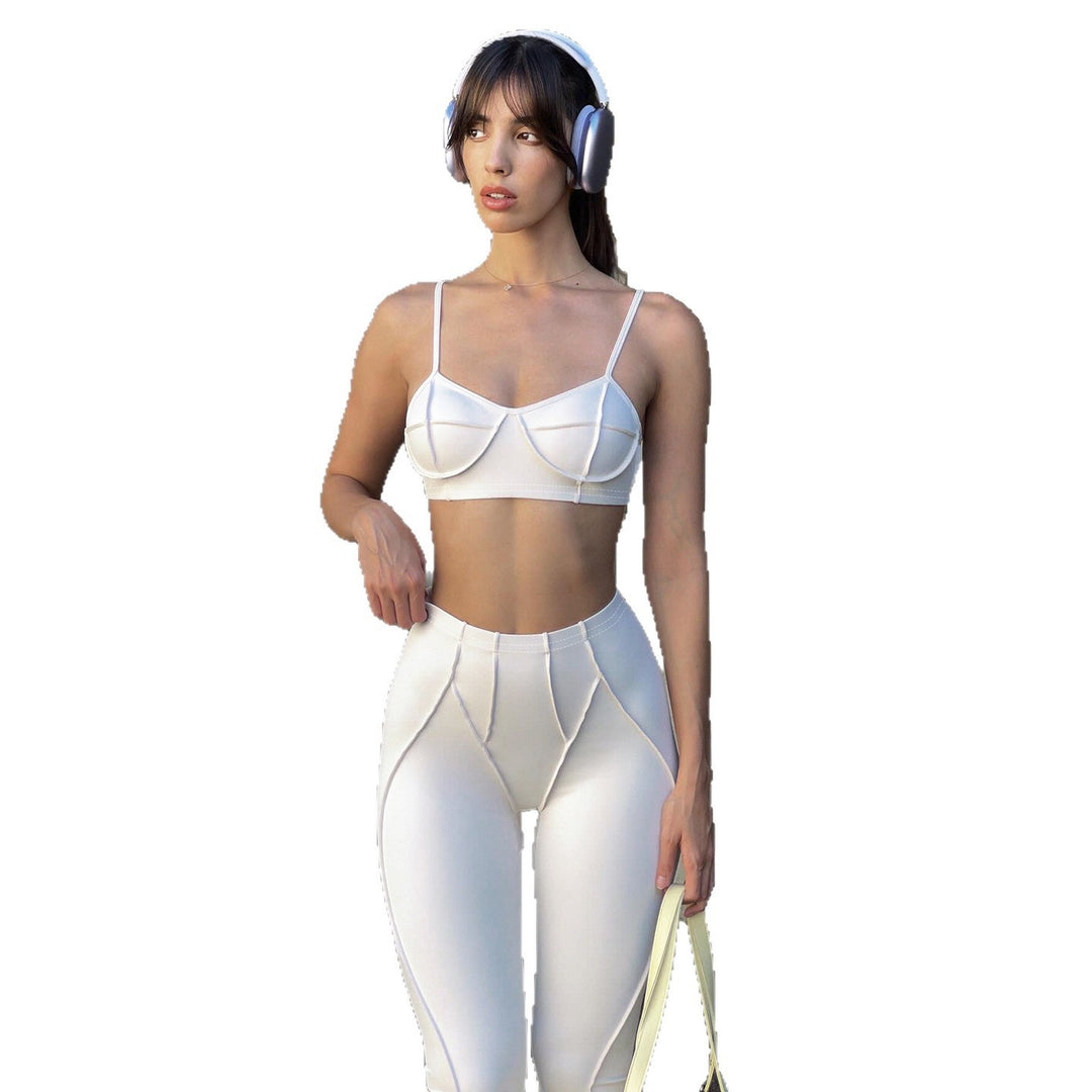 Damer Mode Flared Byxor i innovativt stretchmaterial Mirla-Eva Jonsson