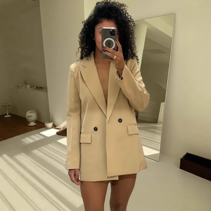 Damer Mode Oversized Blazer Mirla-Eva Jonsson