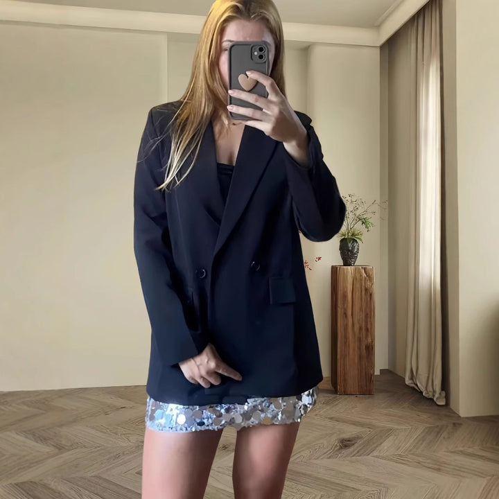 Damer Mode Oversized Blazer Mirla-Eva Jonsson