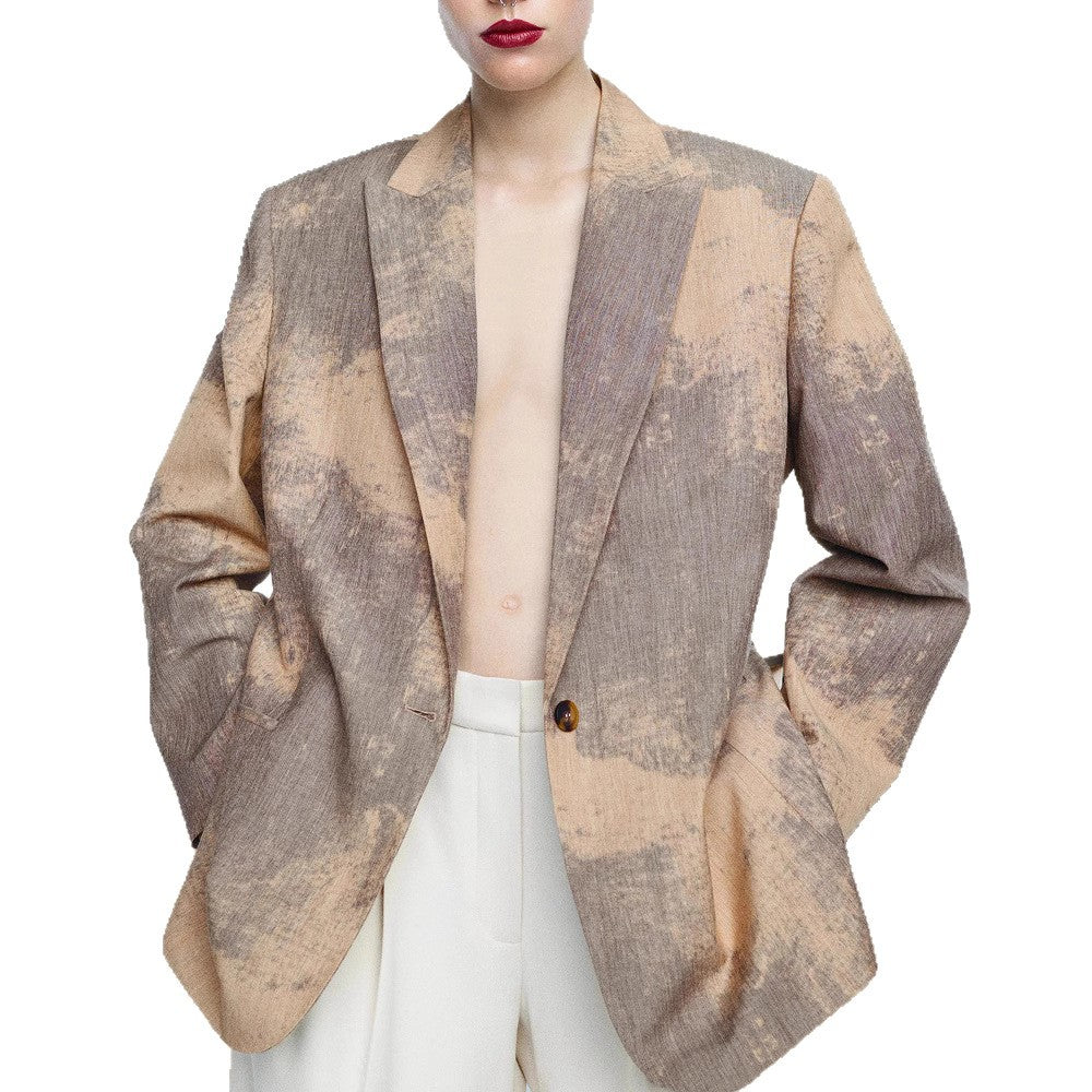 Damer Mode Oversized-blazer med strukturerad design Mirla-Eva Jonsson