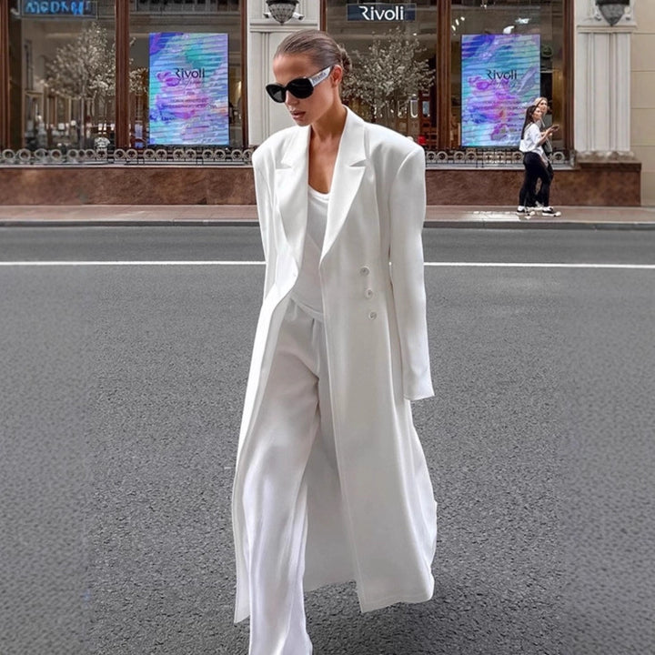 Damer Mode Oversized-blazerjacka med figursydd skärning och eleganta detaljer Mirla-Eva Jonsson