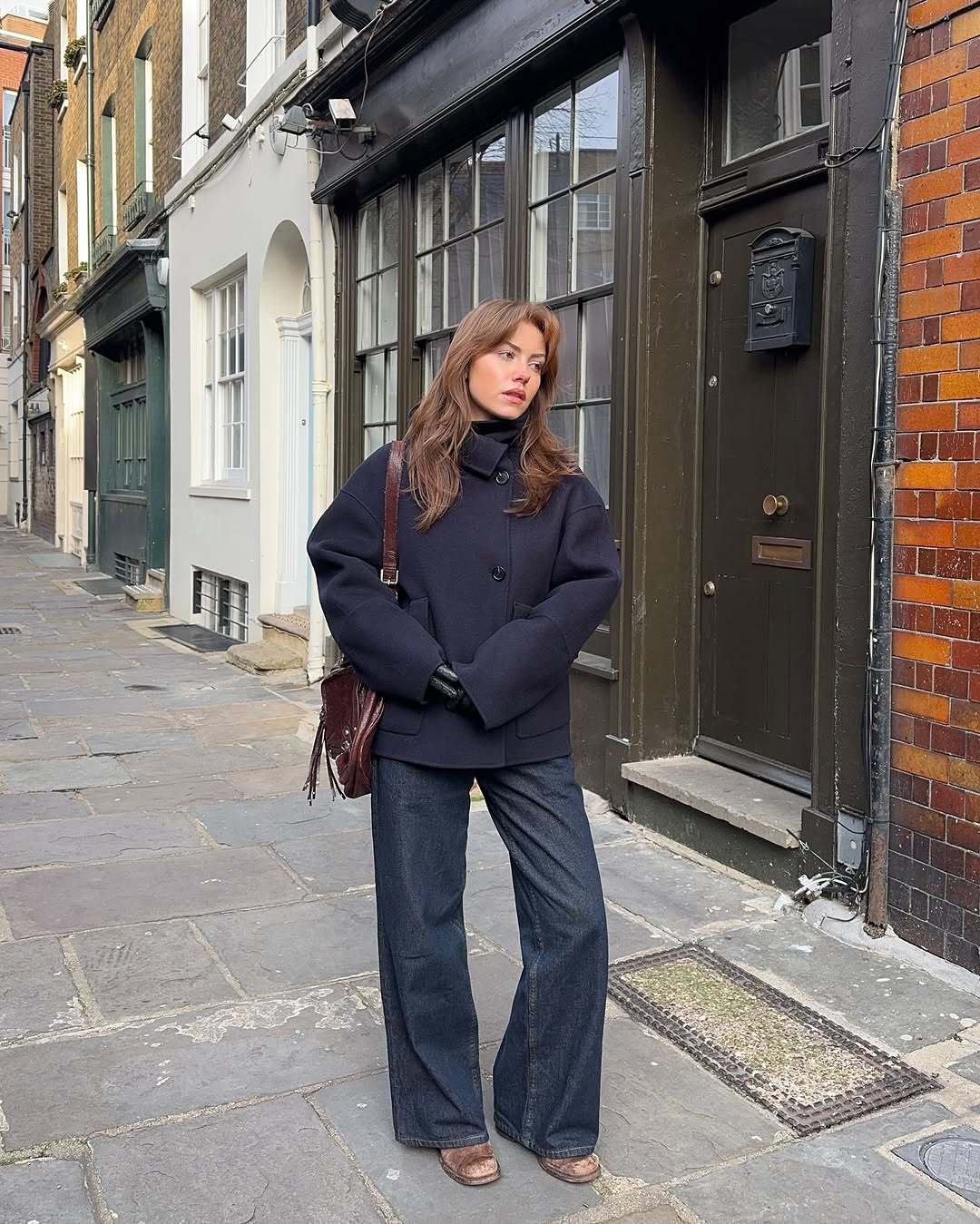 Damer Mode Oversized-jacka i högkvalitativ ullmix Mirla-Eva Jonsson