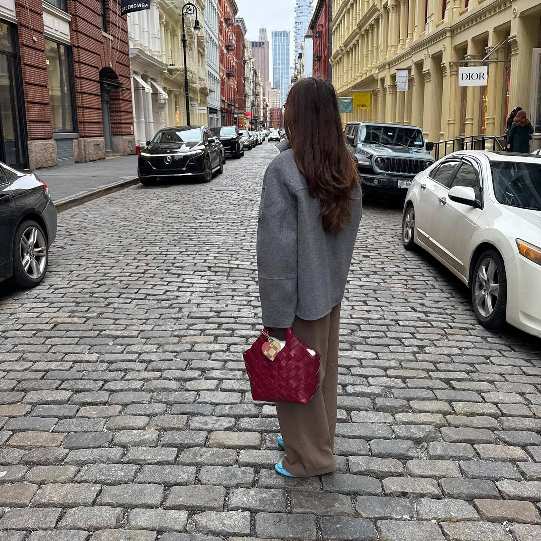 Damer Mode Oversized-jacka i högkvalitativ ullmix Mirla-Eva Jonsson