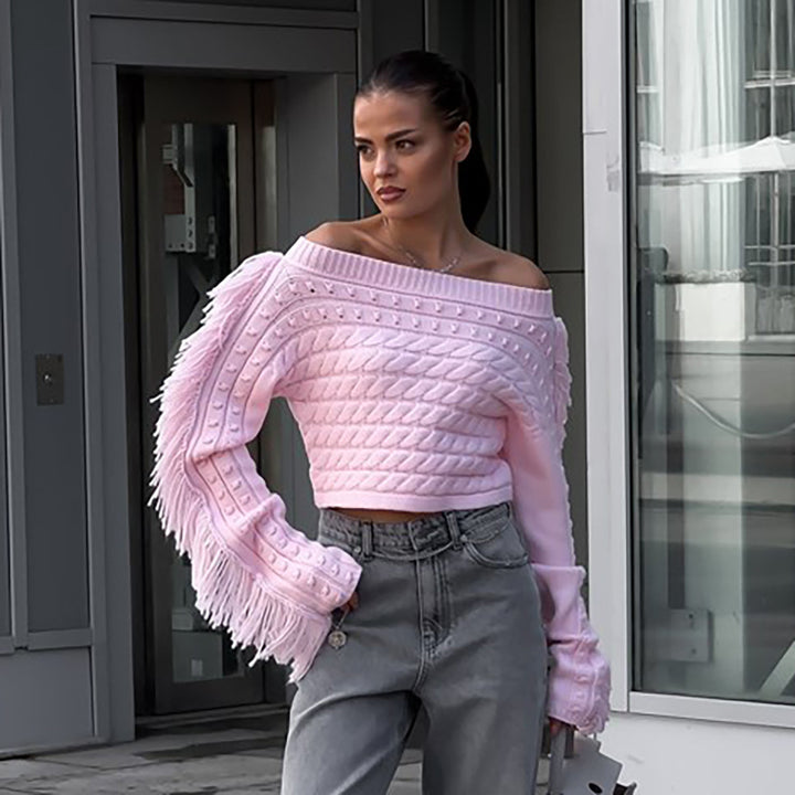 Damer Mode Stickad tröja Mirla-Eva Jonsson