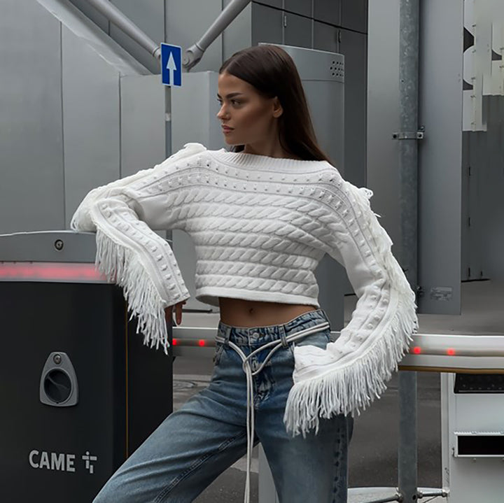 Damer Mode Stickad tröja Mirla-Eva Jonsson