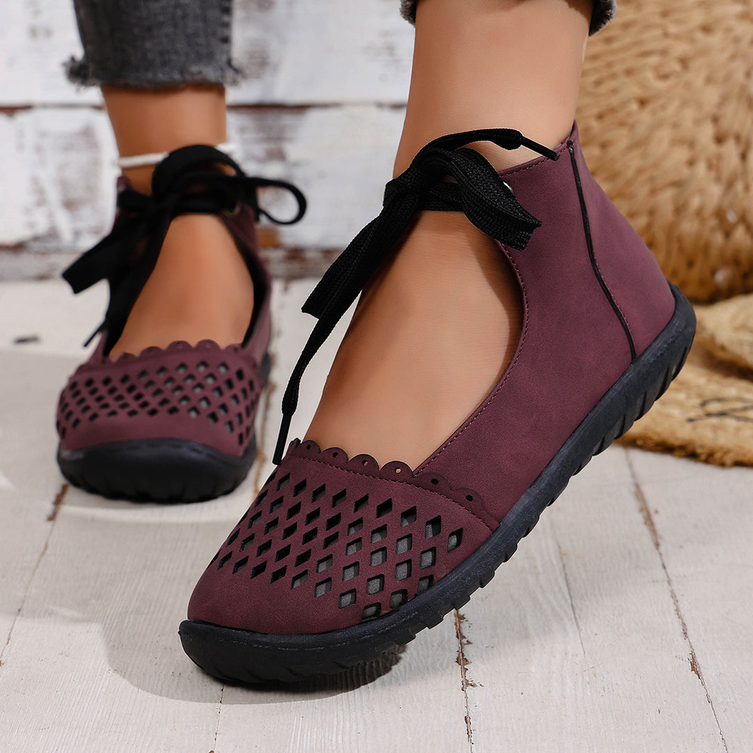 Damer Mode och andningsaktiva Halbschuhe Mirla-Eva Jonsson