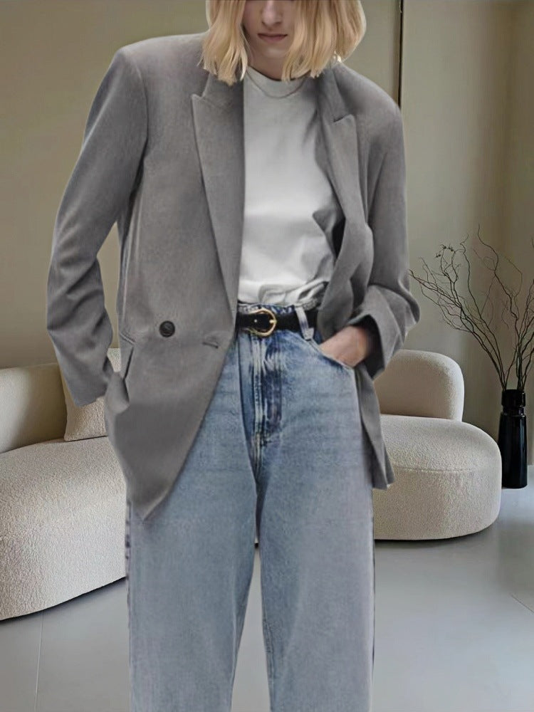 Damer Mode och elegant oversized blazer Mirla-Eva Jonsson