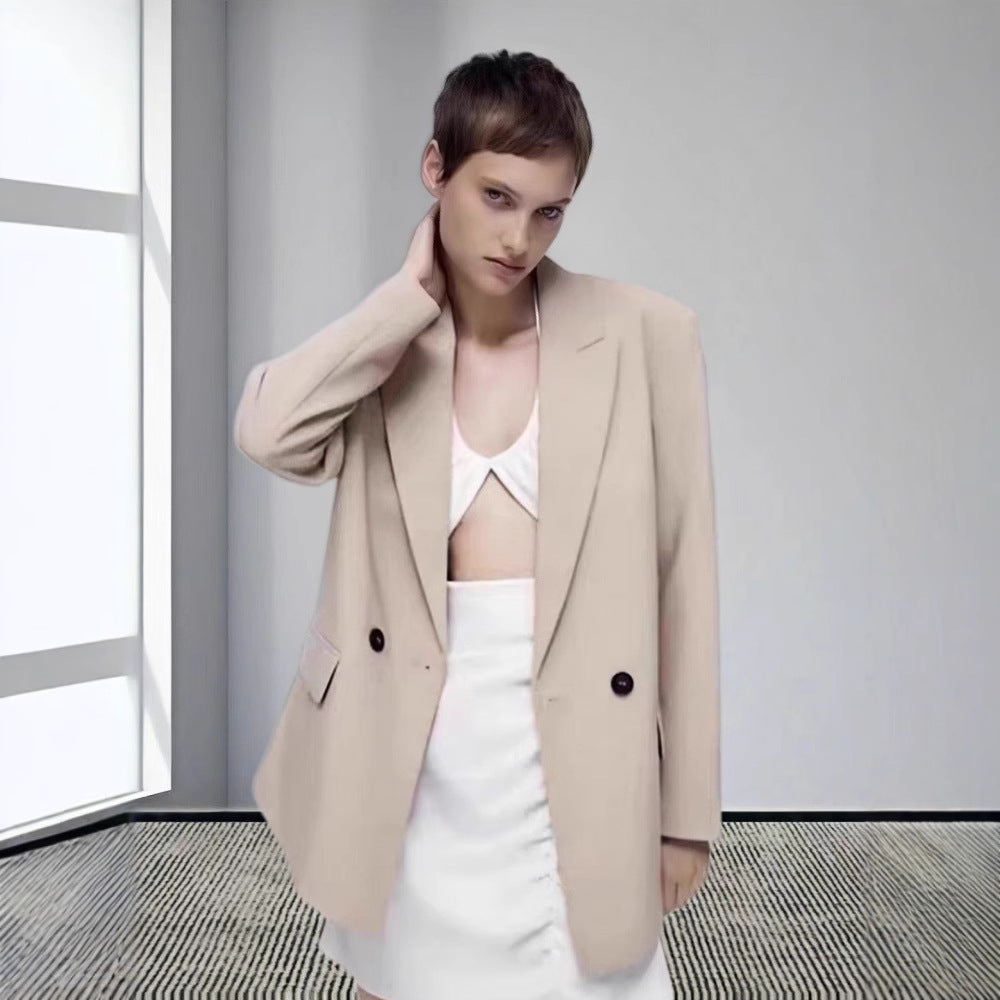 Damer Mode och elegant oversized blazer Mirla-Eva Jonsson