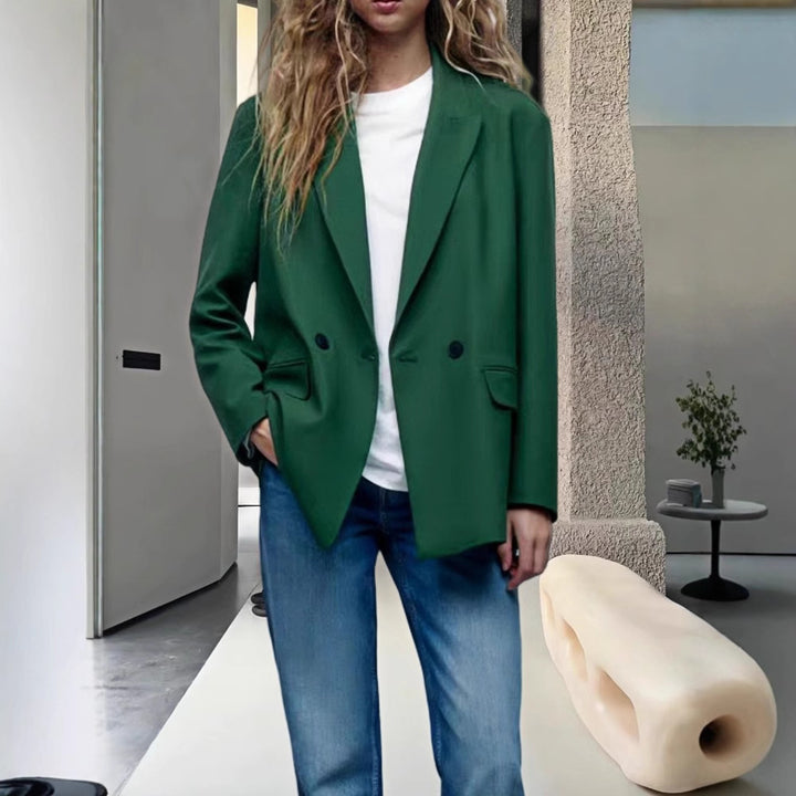 Damer Mode och elegant oversized blazer Mirla-Eva Jonsson