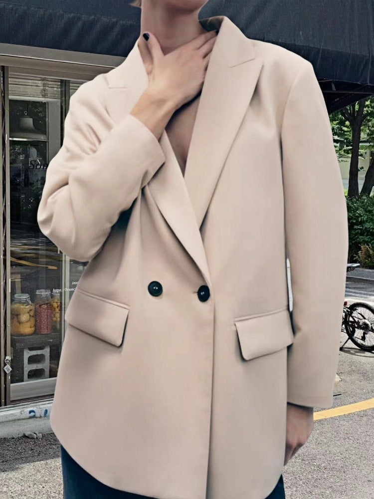 Damer Mode och elegant oversized blazer Mirla-Eva Jonsson