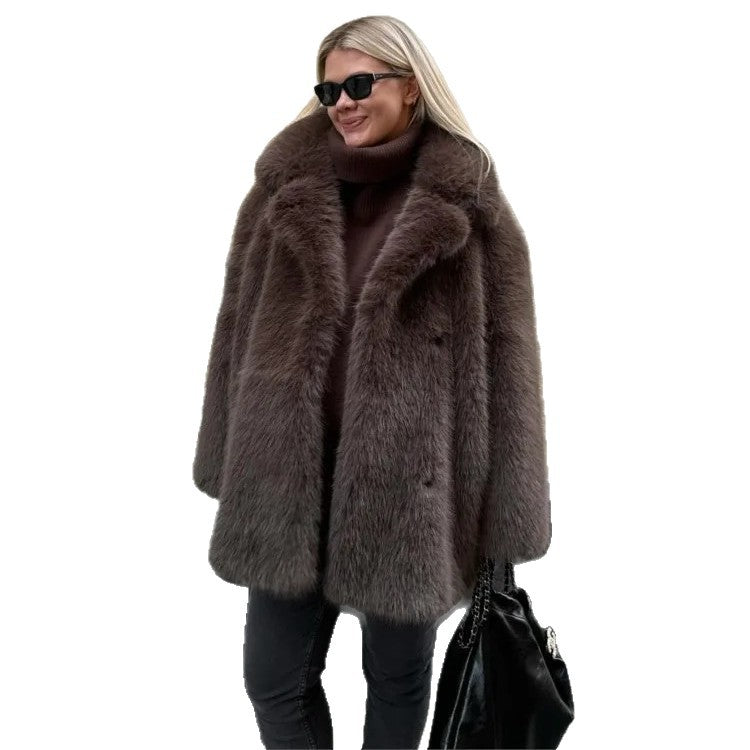 Damer Moded Künstlansjacka med voluminösa ärmar Mirla-Eva Jonsson