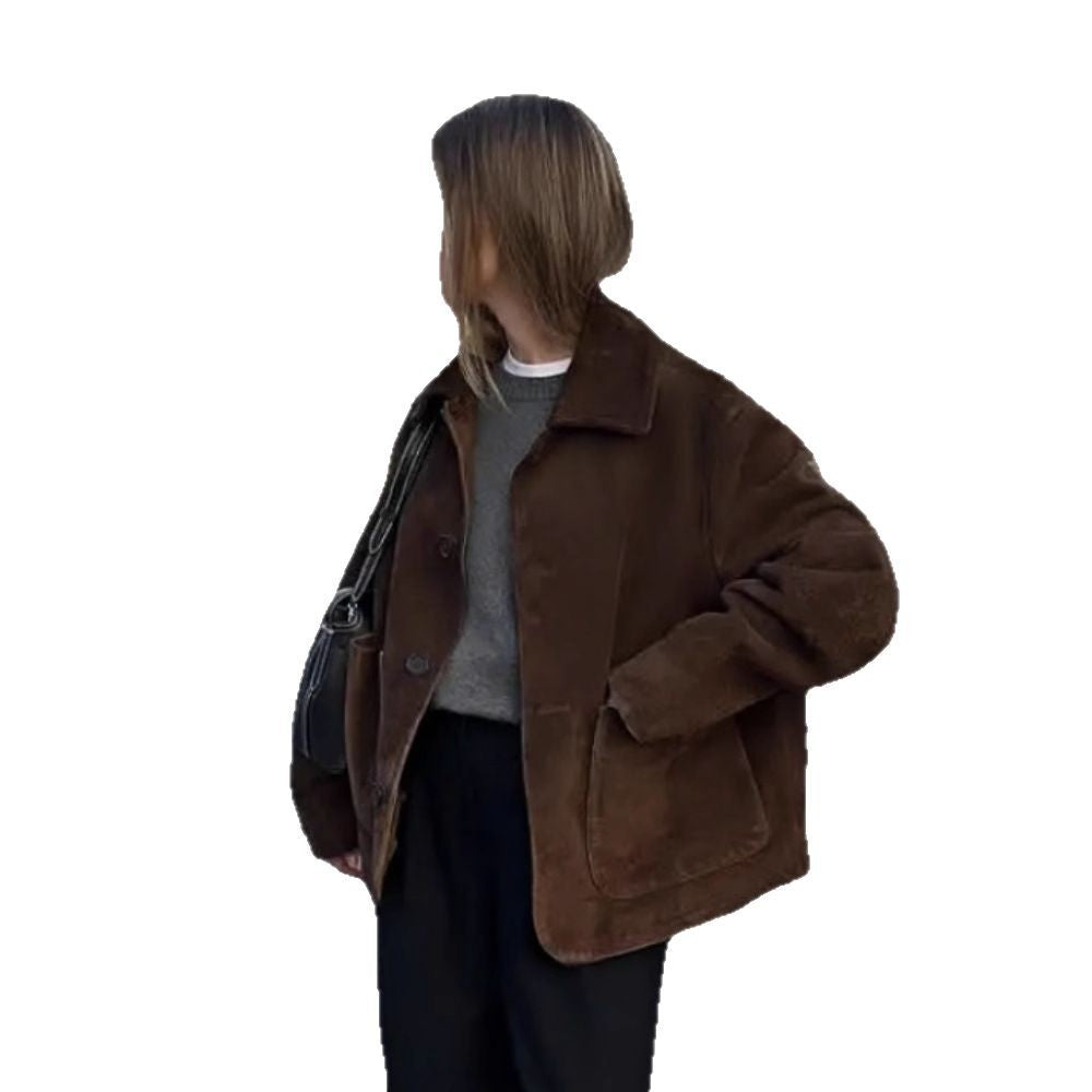 Damer Modejacka med oversized snitt och avslappnade fickor Mirla-Eva Jonsson