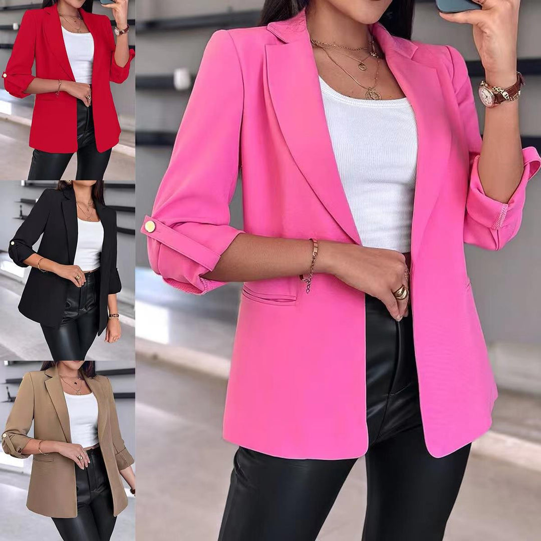 Damer Moderiktig Blazer med avslappnad midjedefinition och stiligt revers Mirla-Eva Jonsson