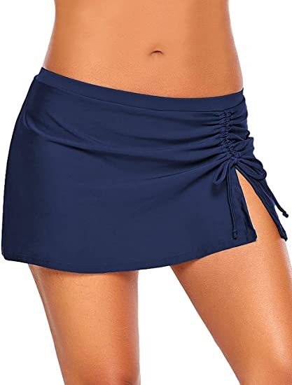 Damer Moderiktiga Badshorts med Sidoviktsdetalj Mirla-Eva Jonsson