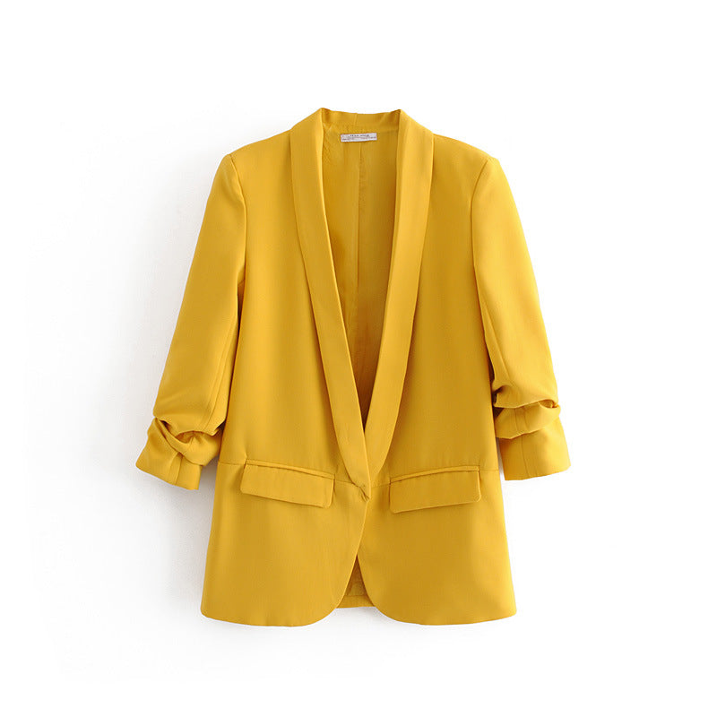 Damer Modern Blazer med elegant snitt och praktiska fickor Mirla-Eva Jonsson