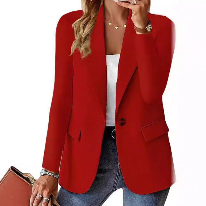 Damer Modern Skräddarsydd Blazer med eleganta Knappar Mirla-Eva Jonsson