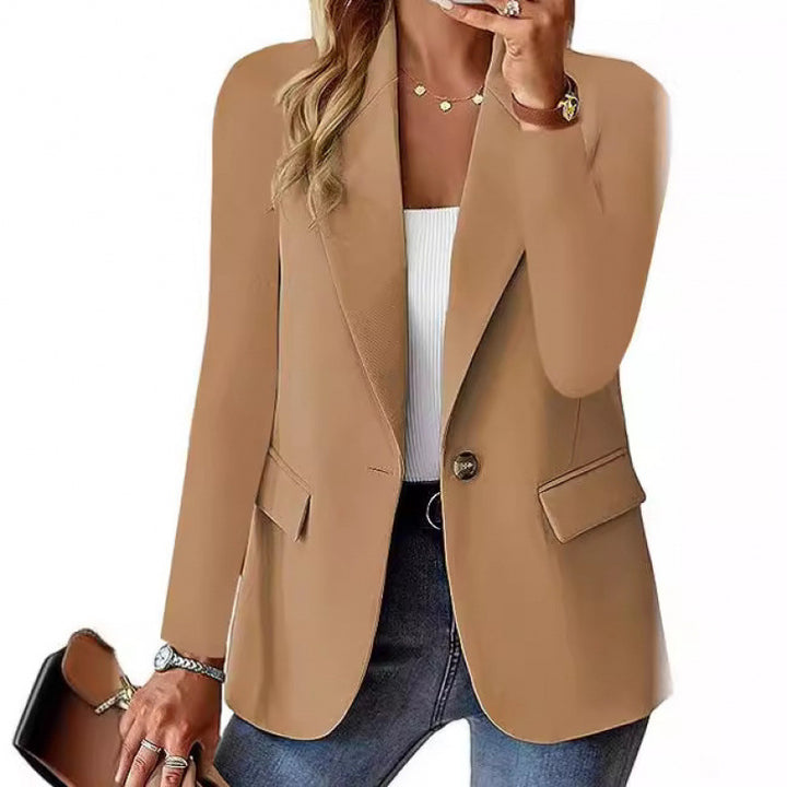 Damer Modern Skräddarsydd Blazer med eleganta Knappar Mirla-Eva Jonsson