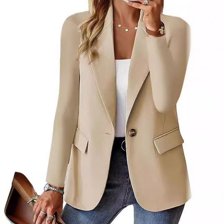 Damer Modern Skräddarsydd Blazer med eleganta Knappar Mirla-Eva Jonsson