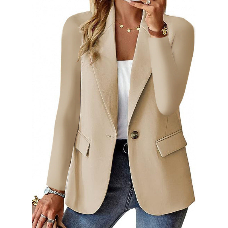 Damer Modern Skräddarsydd Blazer med eleganta Knappar Mirla-Eva Jonsson