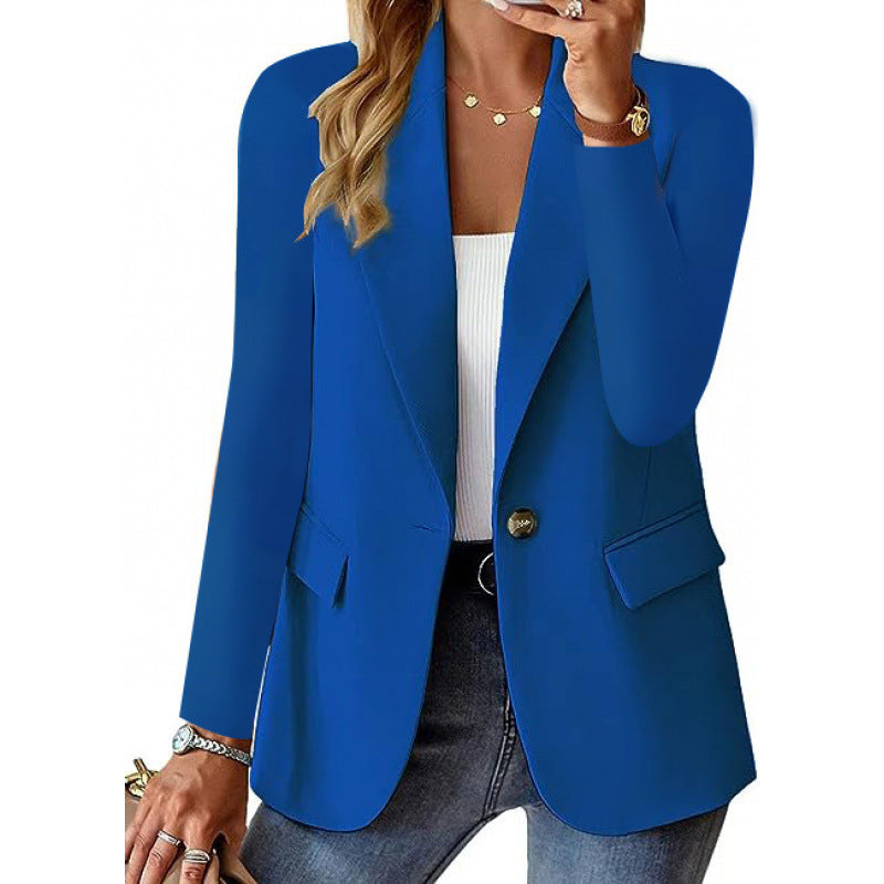 Damer Modern Skräddarsydd Blazer med eleganta Knappar Mirla-Eva Jonsson