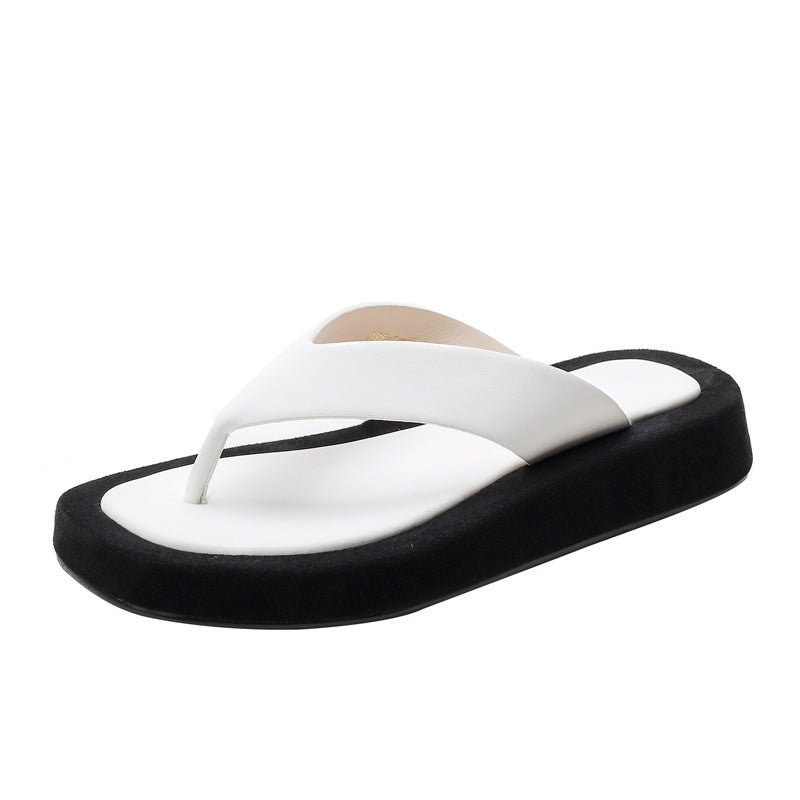 Damer Moderna Flip-Flops med Bekväm Platå Mirla-Eva Jonsson