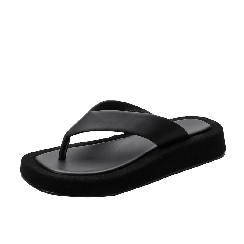 Damer Moderna Flip-Flops med Bekväm Platå Mirla-Eva Jonsson