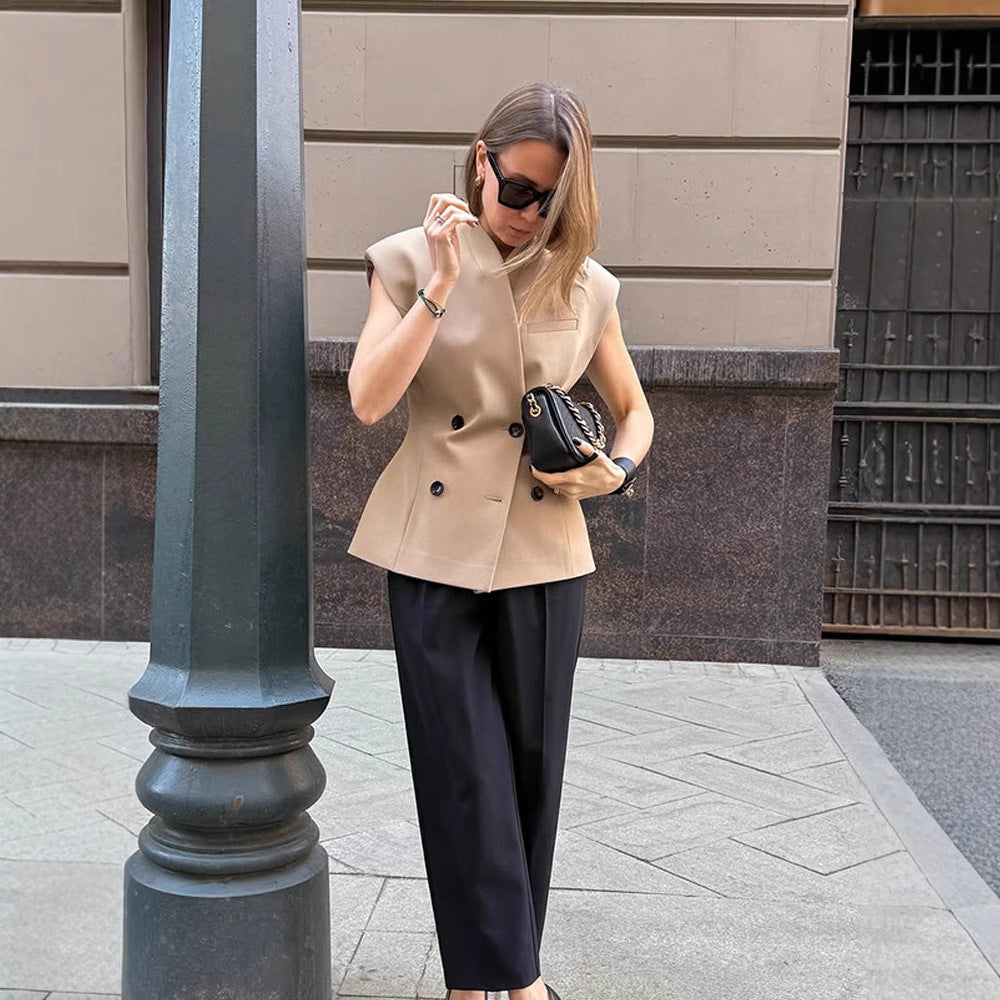 Damer Moderner Blazer med asymmetrisk skärning Mirla-Eva Jonsson