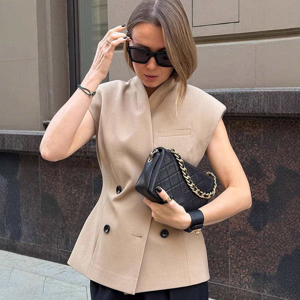 Damer Moderner Blazer med asymmetrisk skärning Mirla-Eva Jonsson