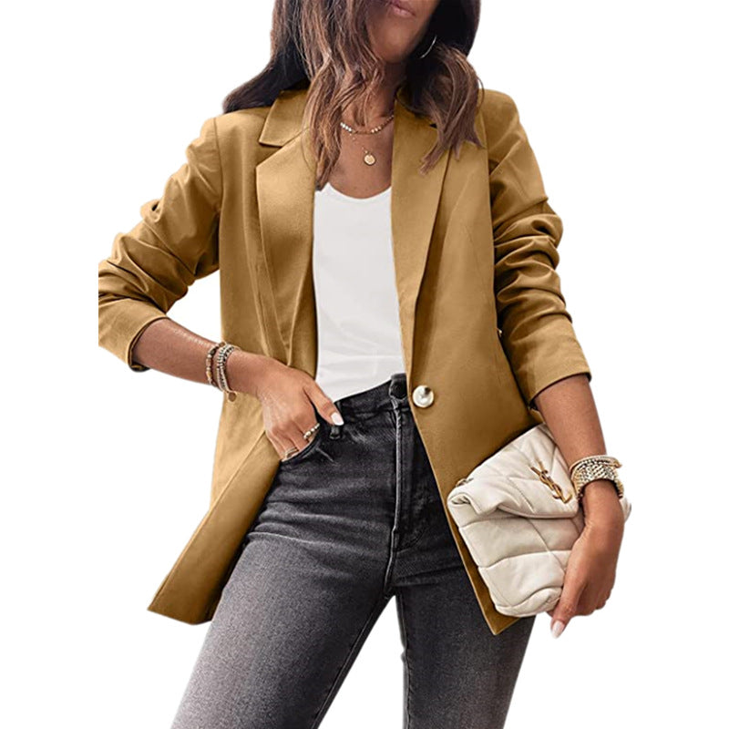Damer Modernt Blazer med eleganta knappdetaljer Mirla-Eva Jonsson