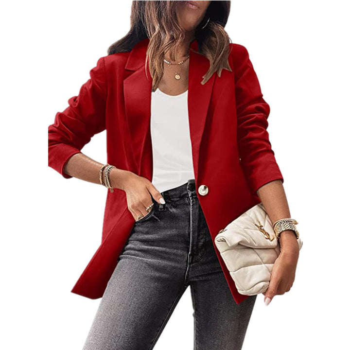 Damer Modernt Blazer med eleganta knappdetaljer Mirla-Eva Jonsson