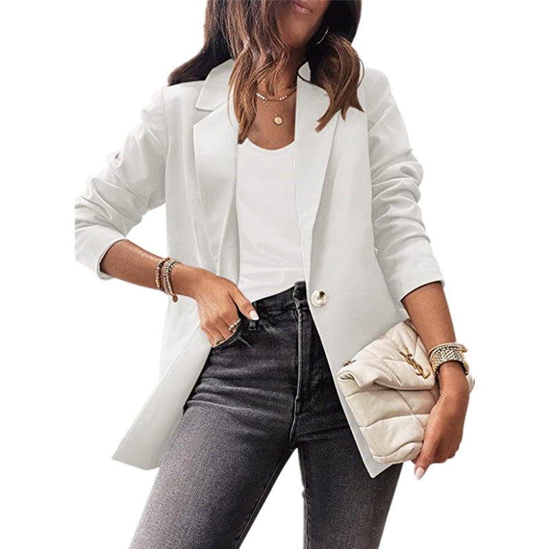 Damer Modernt Blazer med eleganta knappdetaljer Mirla-Eva Jonsson
