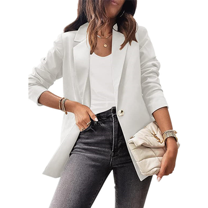Damer Modernt Blazer med eleganta knappdetaljer Mirla-Eva Jonsson