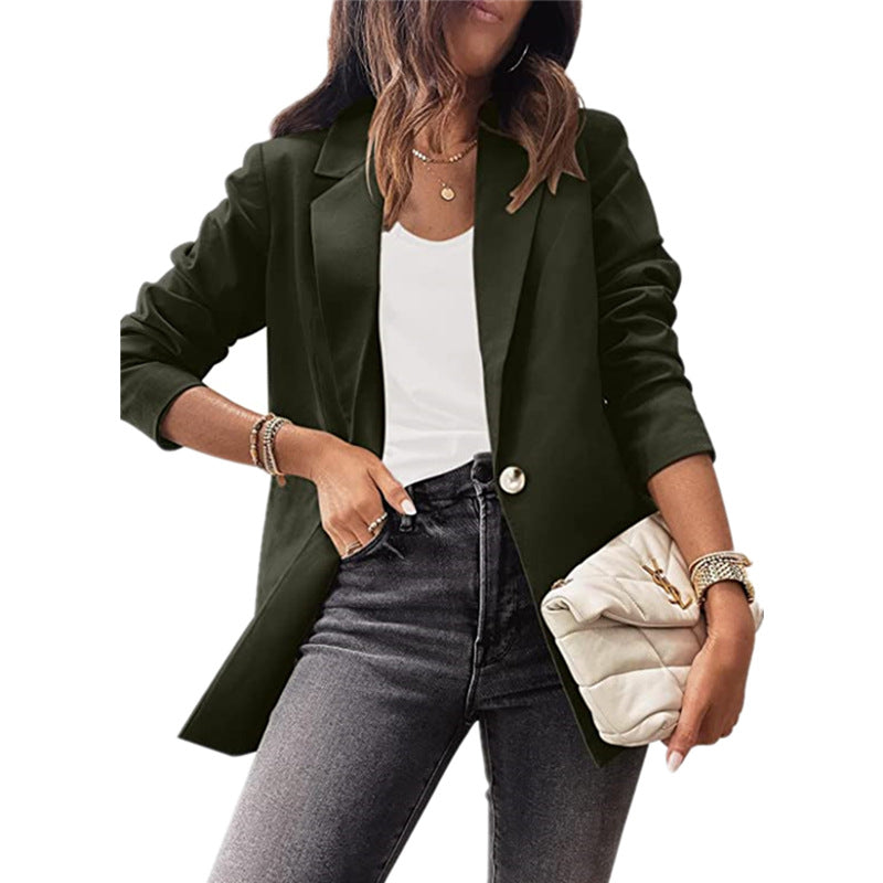 Damer Modernt Blazer med eleganta knappdetaljer Mirla-Eva Jonsson