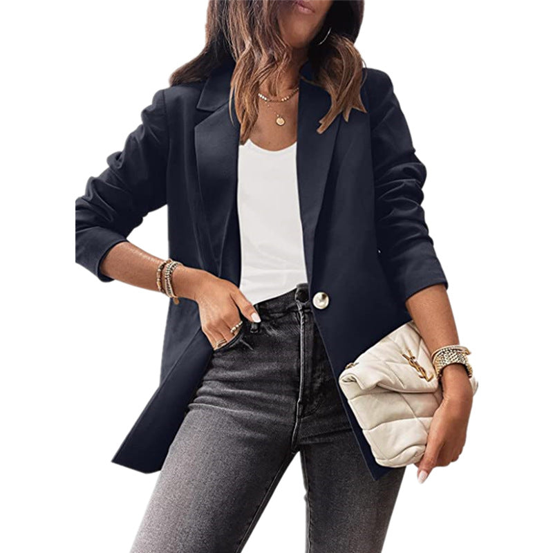 Damer Modernt Blazer med eleganta knappdetaljer Mirla-Eva Jonsson