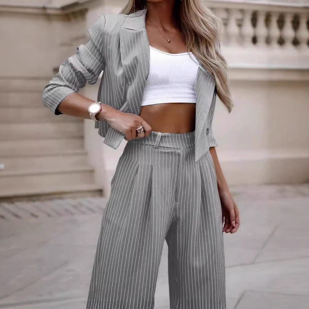 Damer Modernt Blazer- och Byxset Mirla-Eva Jonsson