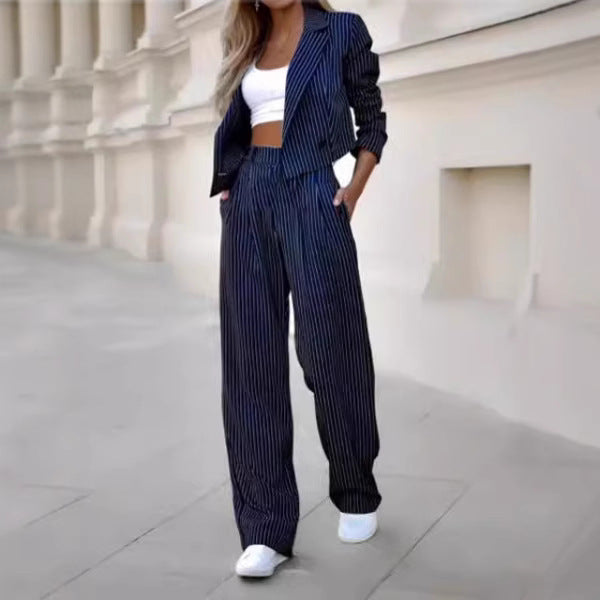 Damer Modernt Blazer- och Byxset Mirla-Eva Jonsson