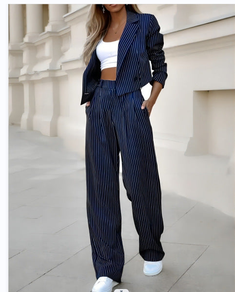 Damer Modernt Blazer- och Byxset Mirla-Eva Jonsson
