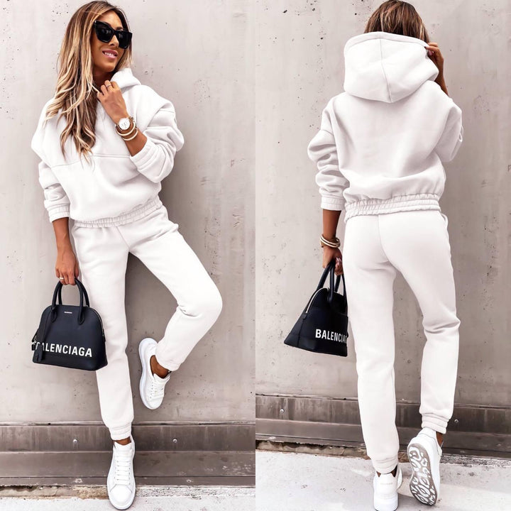 Damer Modernt Loungewear-set med huva Mirla-Eva Jonsson