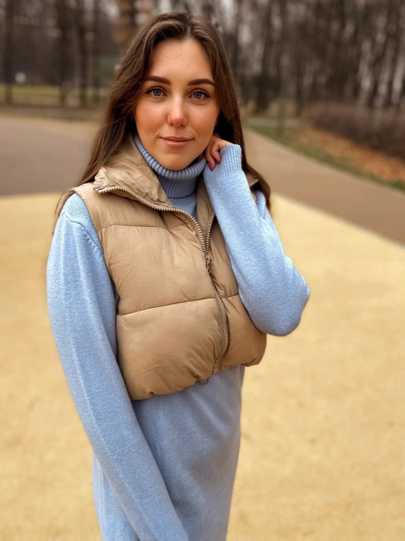 Damer Modetröja med hög krage och figurvänlig passform Eva Jonsson-Eva Jonsson