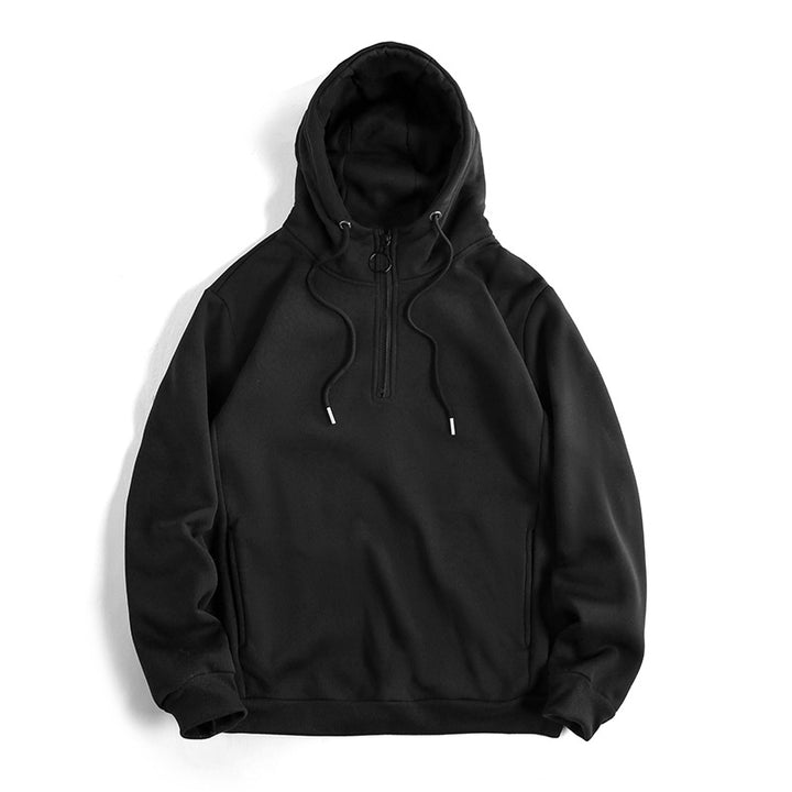 Damer Modig Hoodie med halv dragkedja och mjukt foder Mirla-Eva Jonsson