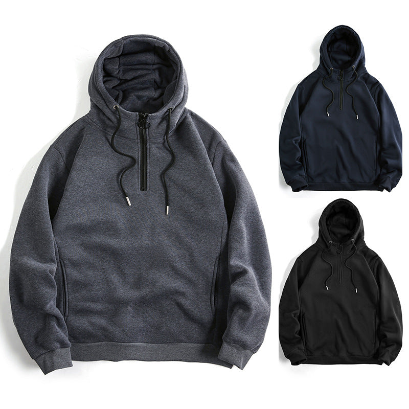 Damer Modig Hoodie med halv dragkedja och mjukt foder Mirla-Eva Jonsson