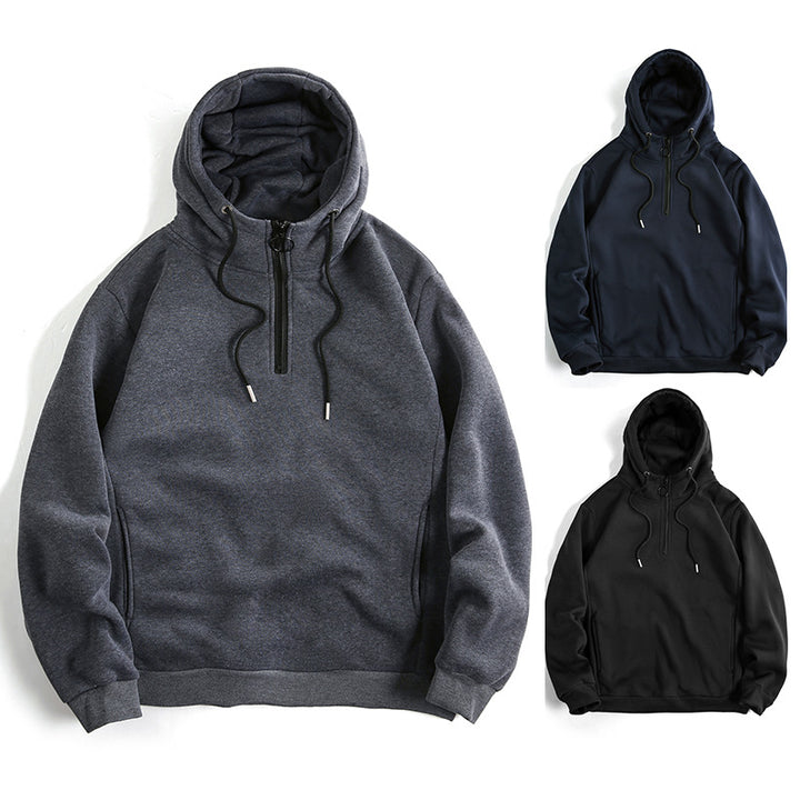 Damer Modig Hoodie med halv dragkedja och mjukt foder Mirla-Eva Jonsson