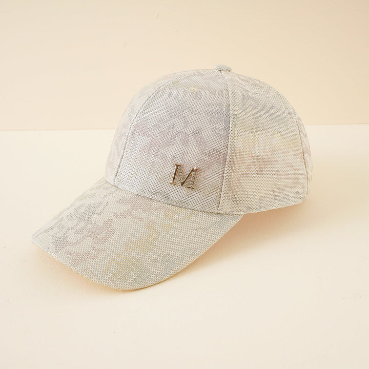 Damer Modisch Baseballkeps med Stilfullt Mesh-design och Glitterapplikation Mirla-Eva Jonsson