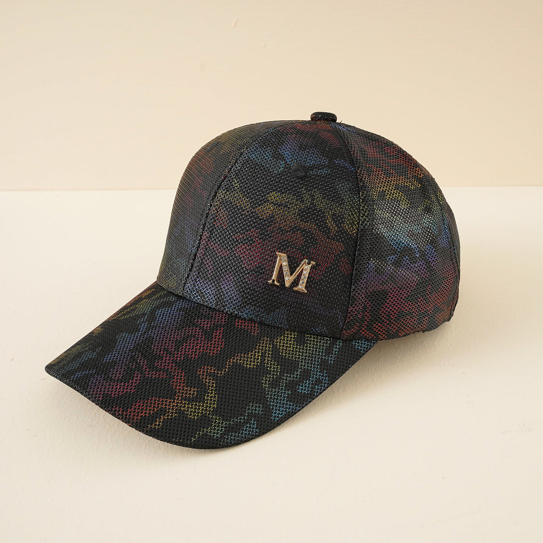 Damer Modisch Baseballkeps med Stilfullt Mesh-design och Glitterapplikation Mirla-Eva Jonsson