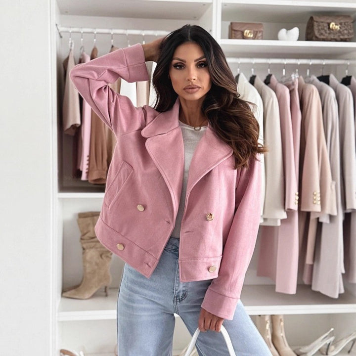 Damer Modisch Cropped Jacka Mirla-Eva Jonsson